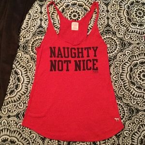 Victoria's Secret PINK Naughty Not Nice Tank