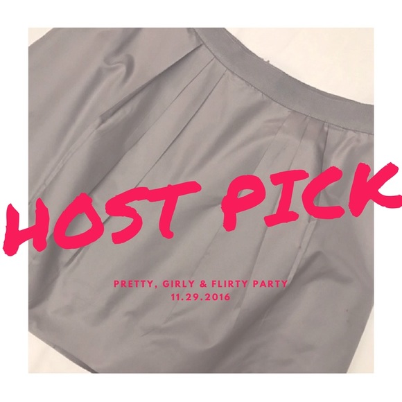 💐HP💐J. CREW Marvelle Silk Taffeta Mini Skirt