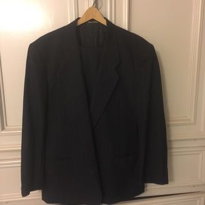 Armani pin striped suit