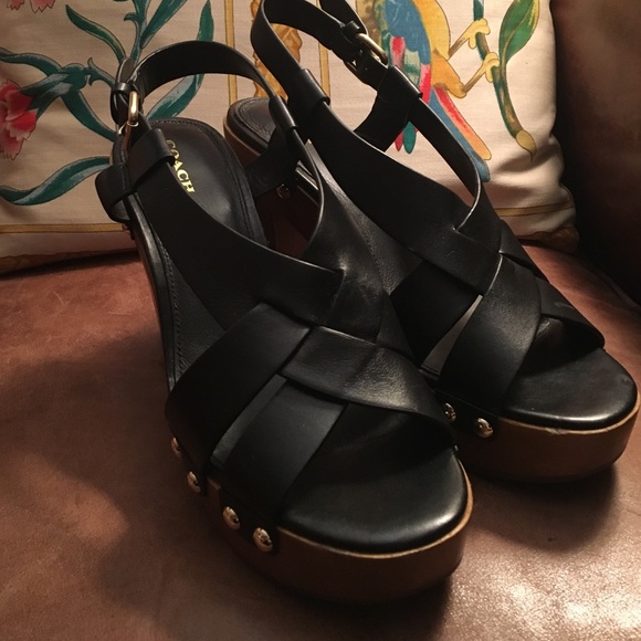 Coach clog heels - Picture 1 of 4