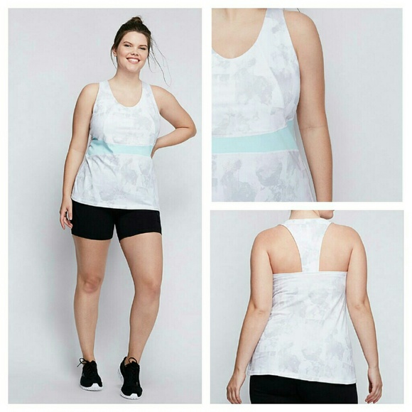 Lane Bryant Tops - HP! STRETCH RACERBACK ACTIVE TANK xxl 2x 18 20
