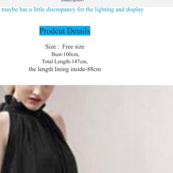 Purple One Size Chiffon Dress - Picture 3 of 3