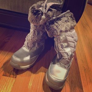 Lands End Girls Size 2 Winter Boots