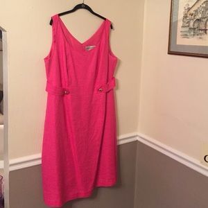 Hot pink Jessica Howard dress