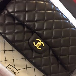 Jumbo Chanel flap bag