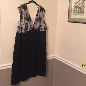 Black cocktail dress