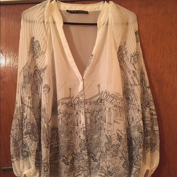 Zara blouse ~ Size L