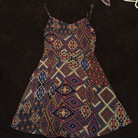 Colorful Flowy Dress