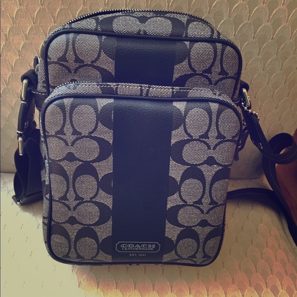 Coach Leatherware Black/grey Bag