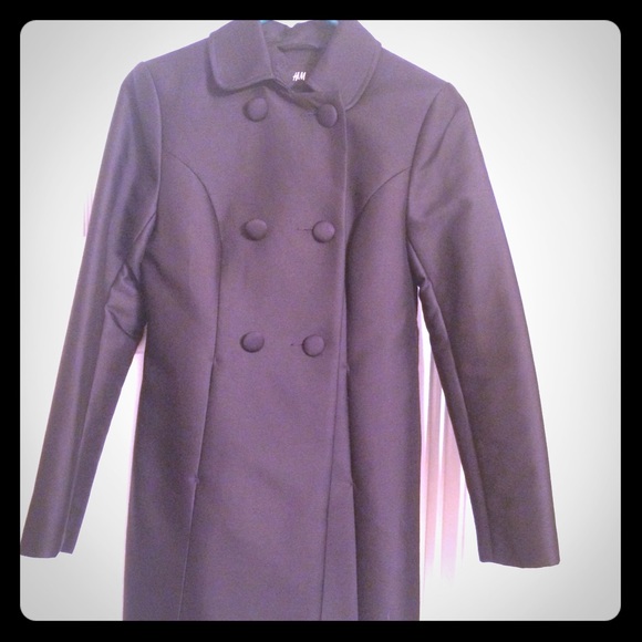 ❣Chic H & M Kids Navy Blue, Double Breasted Dress Coat❣