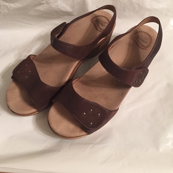 Brown Dansko sandals