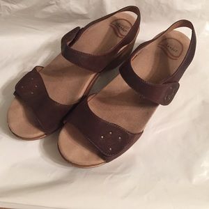Brown Dansko sandals