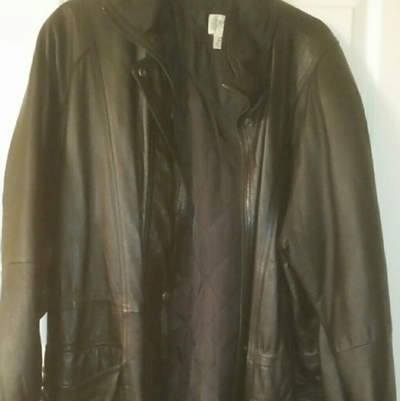 Leather jacket