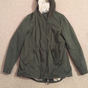 Olive green Anorak jacket