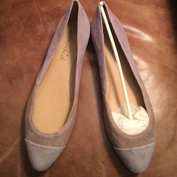 Splendid suede flat slip-ons