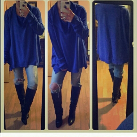Sweater Mystic blue top