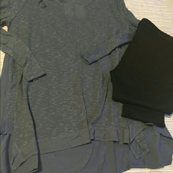 Vintage indigo shirt XL
