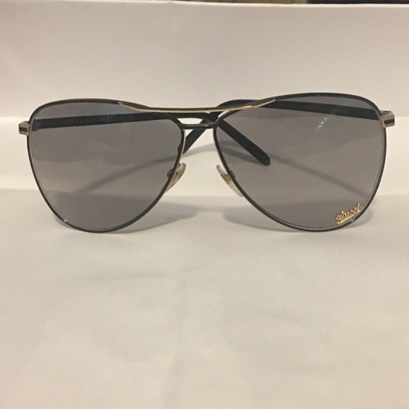 Gucci GG 4209S Black Gold/Grey Shaded Sunglasses - Picture 2 of 5