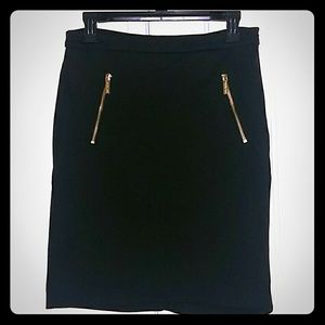 Michael Kors Black Stretch Skirt
