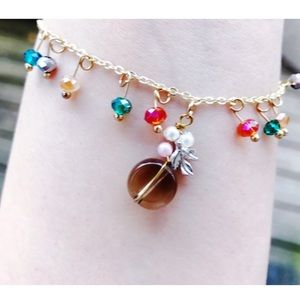 🚩BOGO Handcrafted crystal charm bracelet