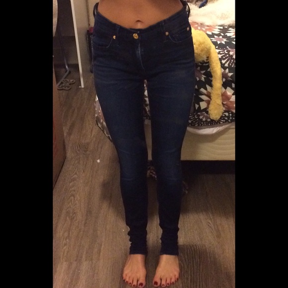 7 for All Mankind High Waist Skinny