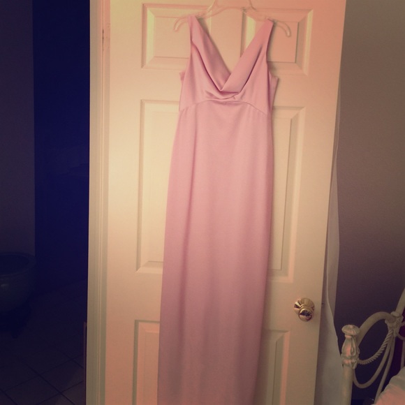 BCBG Pink Evening Dress