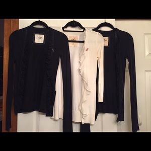 3 Hollister cardigans