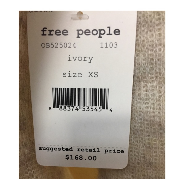NWT Free People Sweater Dress - Picture 3 of 4