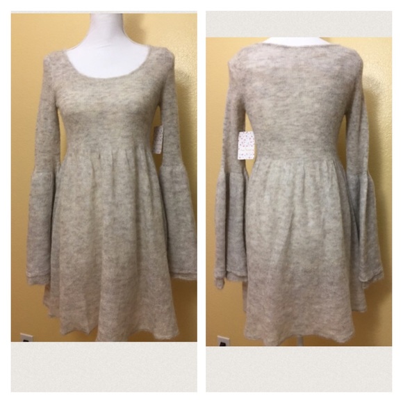 NWT Free People Sweater Dress - Picture 2 of 4