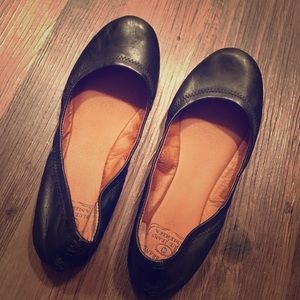 Lucky brand leather flats