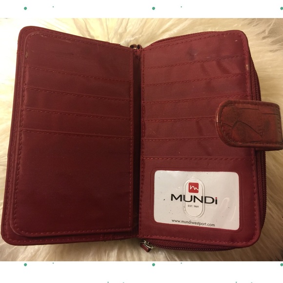 Mundi Croc Faux Leather Wallet - Picture 4 of 5