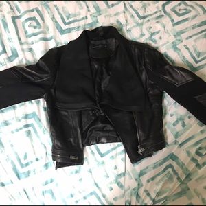 Zara leather jacket