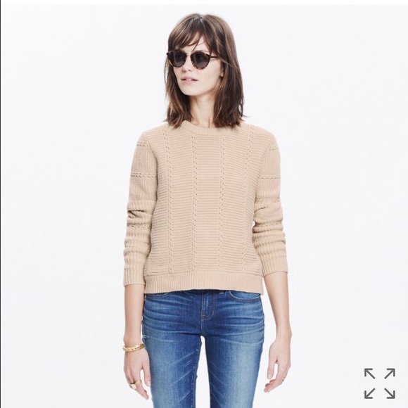 Madewell Guideway Pullover Sweater - size M