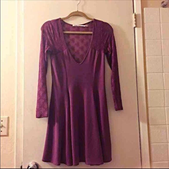 Kimchi Blue Lace Long Sleeve Dress