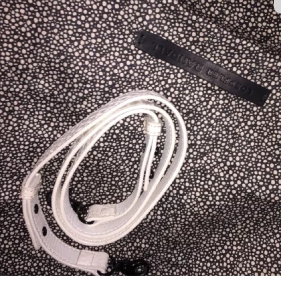 Loeffler Randall White Python Zip Top Satchel $650 - image 4