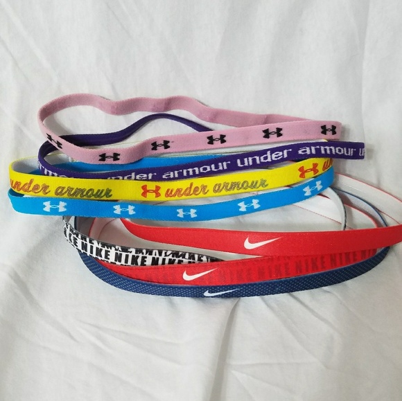 Nike Accessories - NIKE & UNDER ARMOUR 8 Womens Headbands