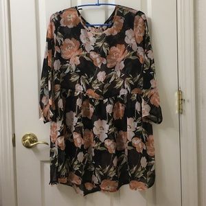 Floral Long Top