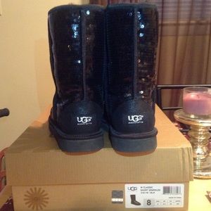 Sequin UGGs - Size 8