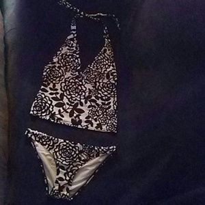 Jessica Simpson 2 pcs halter Tankini