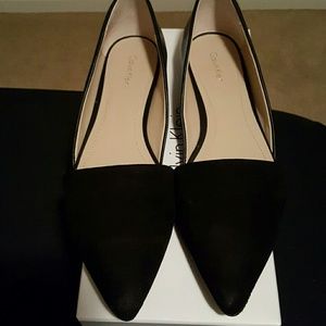 Calvin Klein dorsay flats
