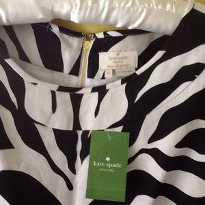 Black & white Kate Spade top.