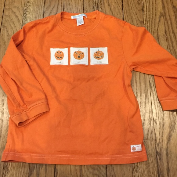 Janie & Jack 3t Halloween shirt long sleeves
