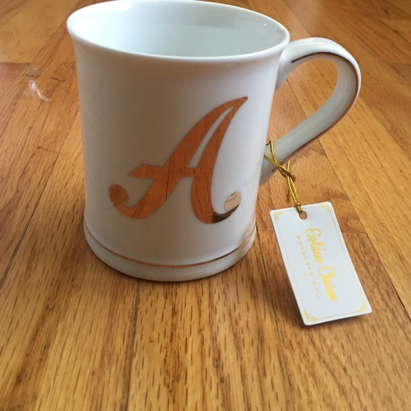 Monogrammed A mug