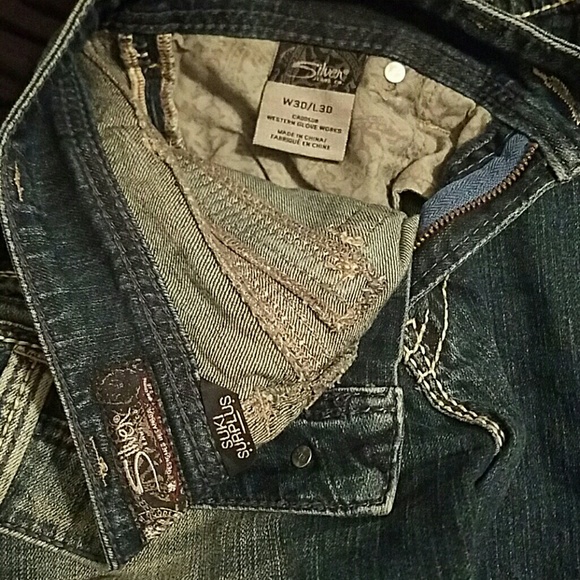 Silver suki jeans