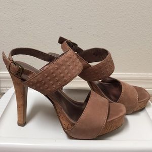 **REDUCED PRICE** Cork platform heels