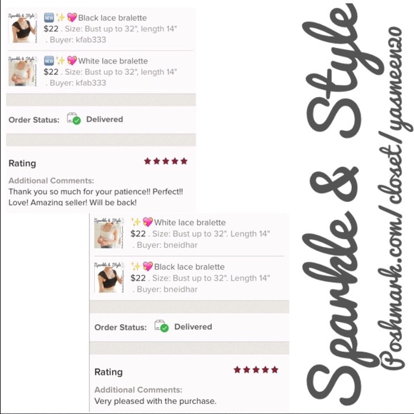 ✨💖White lace bralette - Picture 4 of 4