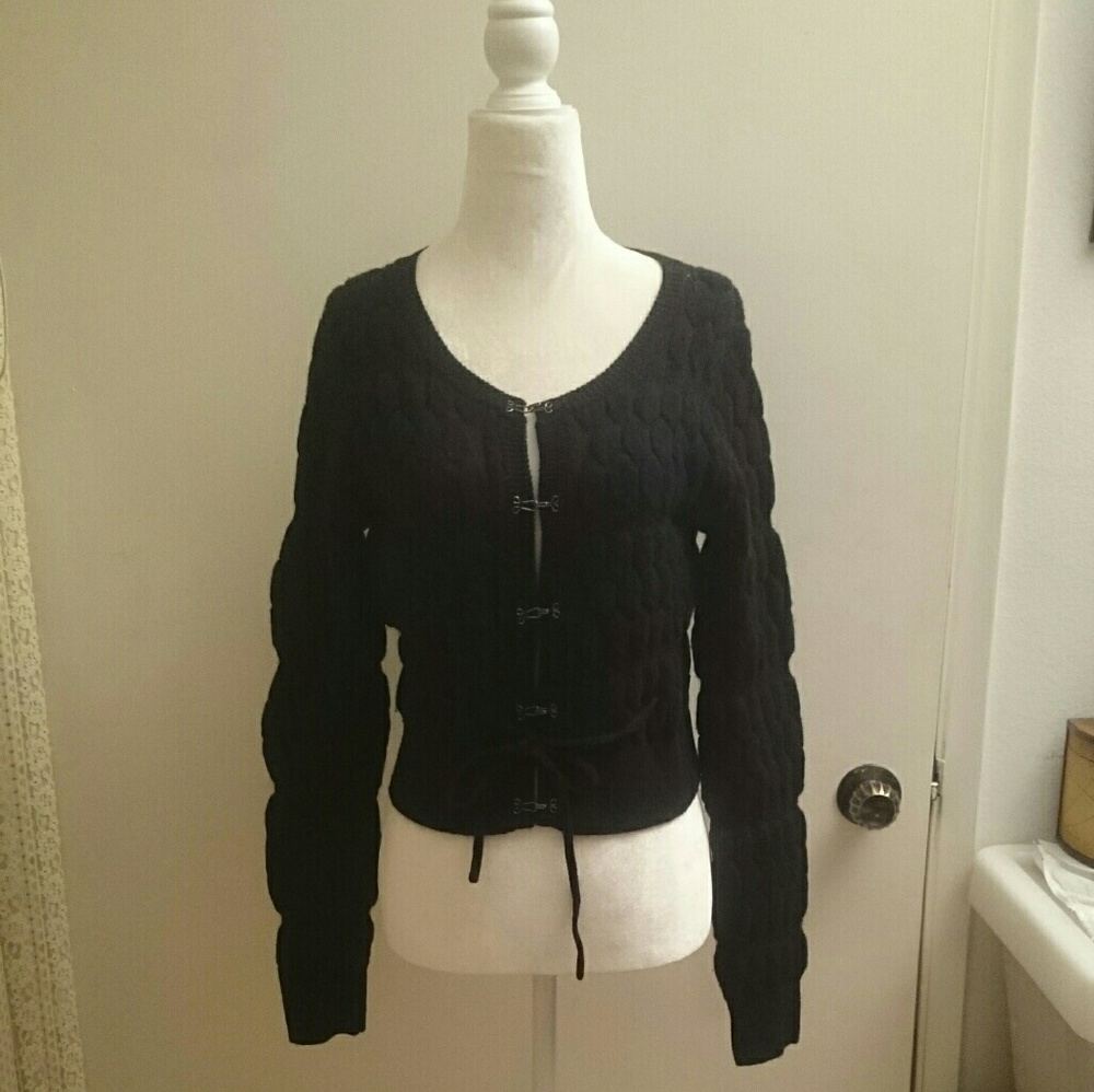 WESC short sweater jacket