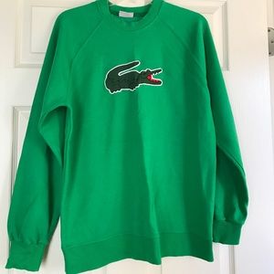 Lacoste round neck sweatshirt