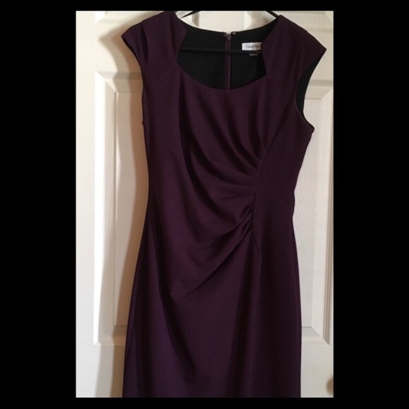 Runched Calvin Klein Dress