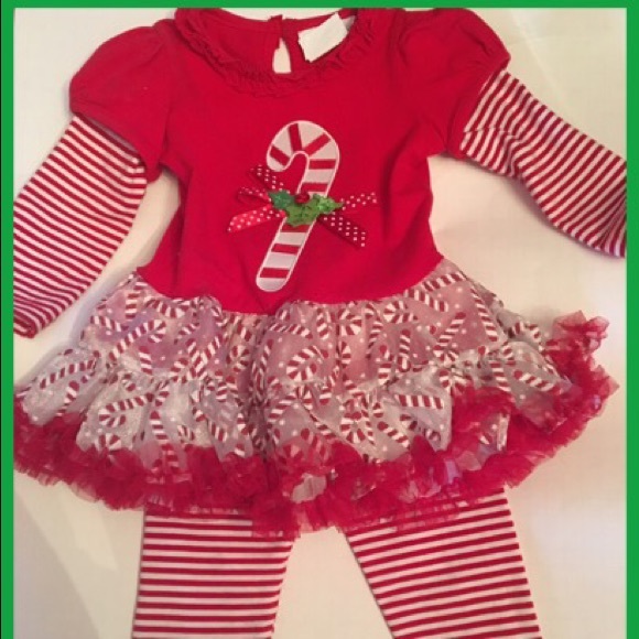 Rare Editions Other - Red white Candy cane outfit